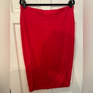 L&T 🪸 Coral Midi Skirt